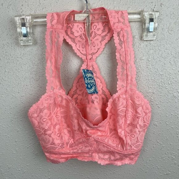 NWT We The Free Cropped Lace Camisole Top Size XS - Picture 1 of 4